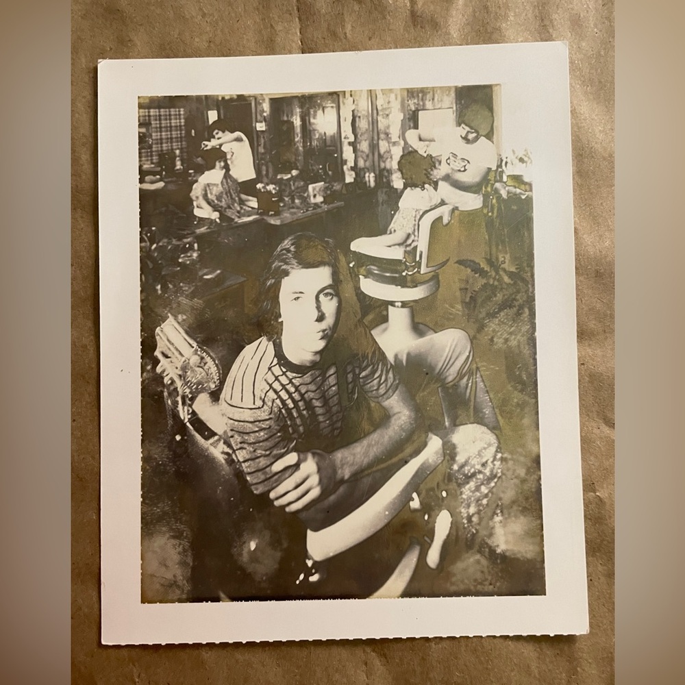 Jean Pierre Gagnon Barber Shop Photo Black and White Art Print Edgy Rocker